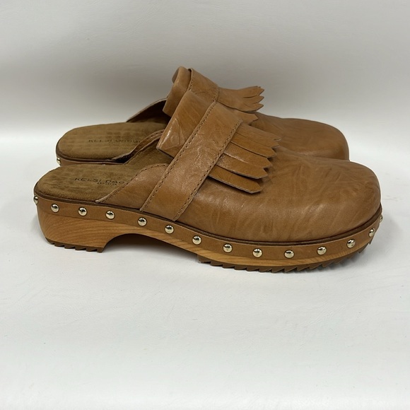 Kelsi Dagger Brooklyn Hobby Kilty Wooden Clogs Sz‎ 9 NWOB - Picture 2 of 9